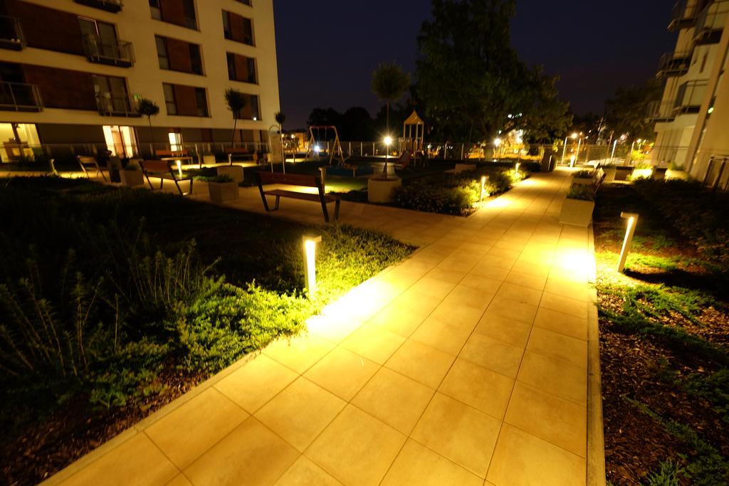 Lodz Fabryczna Apartament Ngoại thất bức ảnh