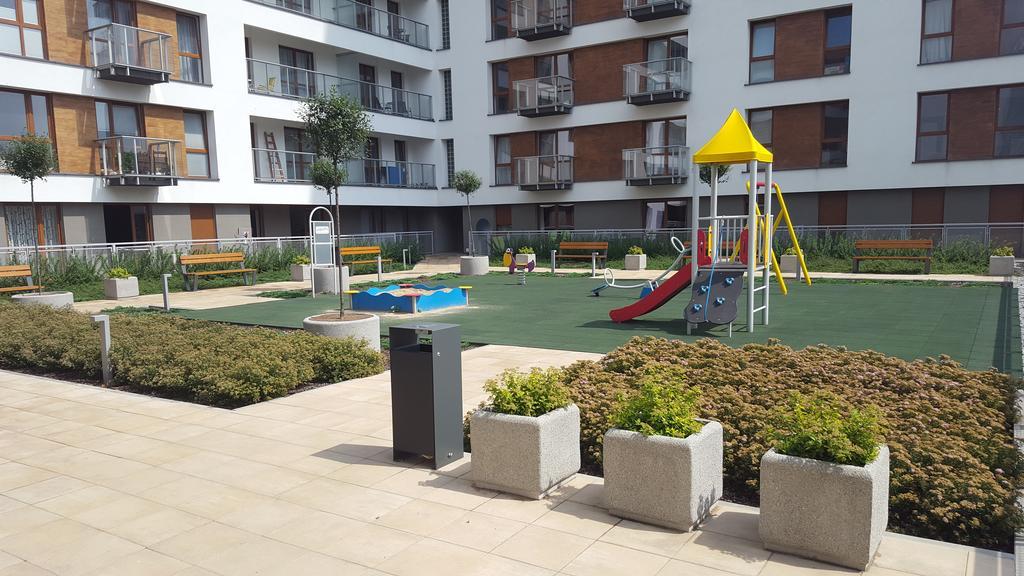Lodz Fabryczna Apartament Ngoại thất bức ảnh